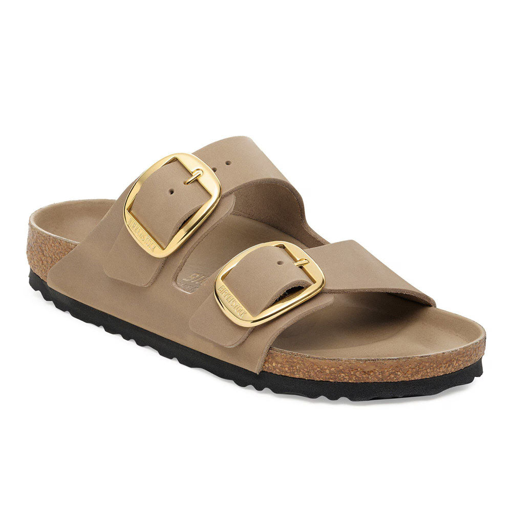 Birkenstock Arizona Big Buckle Oiled Leather - Narrow Tobacco Brown