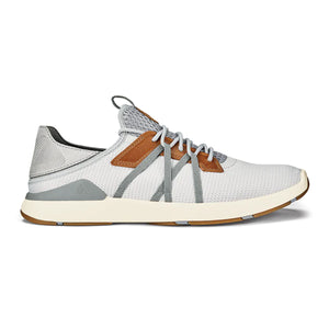 OluKai Mens Mio Li Mist Grey/Poi