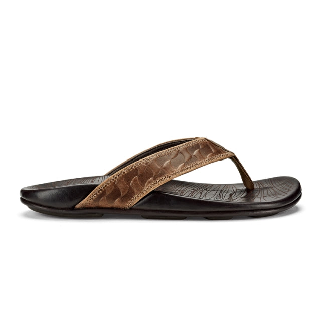Olukai M Hikianalia 3448 Tan/Dark Java