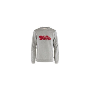 Mens Fjallraven Logo Sweater 020-999 Grey/Melange