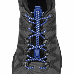 Nathan Reflective Run Laces Reflective Surf the Web Blue