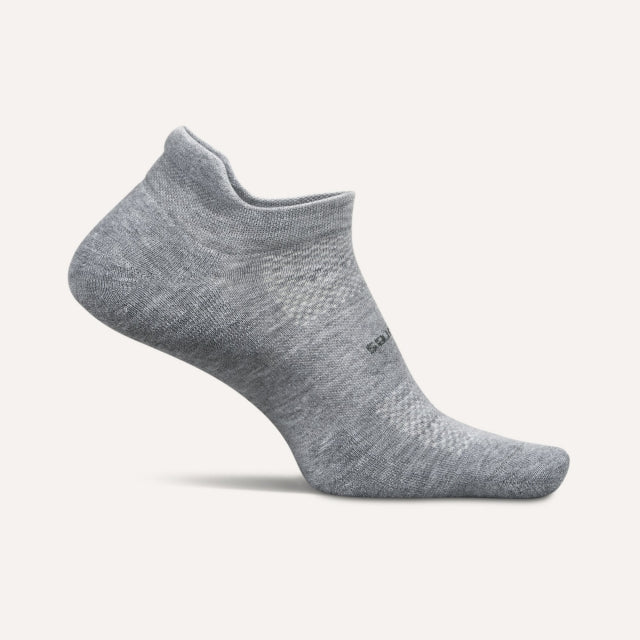 Feetures! HP Max Cushion No Show Tab 845 Light Gray