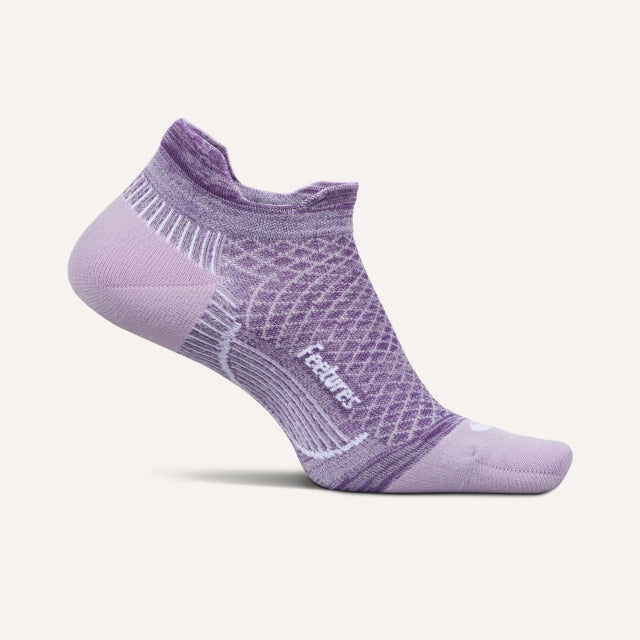 Feetures! PF Relief Light Cushion No Show Tab Socks 7891 Amethyst
