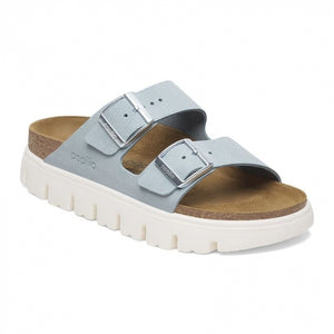 Birkenstock Arizona Chunky Suede Leather - Narrow Baby Blue