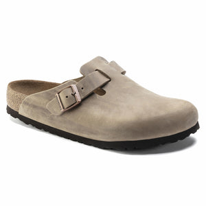 Birkenstock Boston SFB Oiled Leather-Nar Tobacco