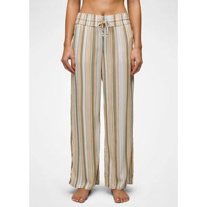 Prana Women's Fernie Beach Pant weet Agave Stripe / S