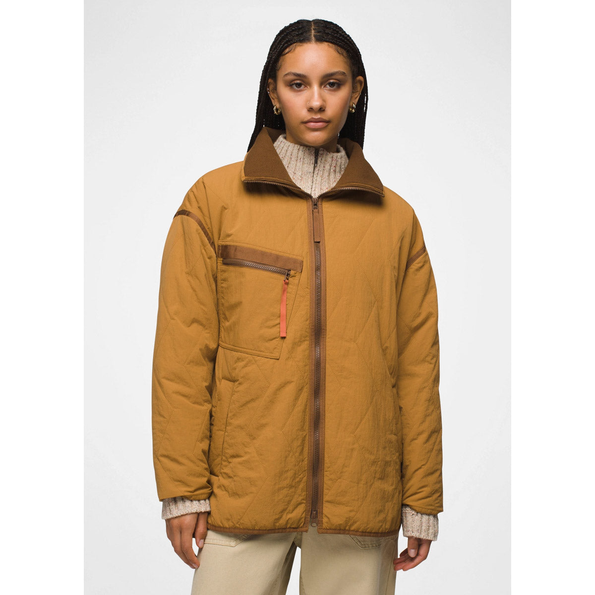 Prana W Encinitas Field Coat Earthbound