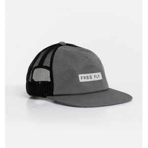 Free Fly Apparel Reverb Packable Trucker Hat 327 Smoke