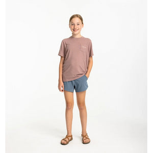Free Fly Apparel Girls' Pull-On Breeze Short 421 Pacific Blue