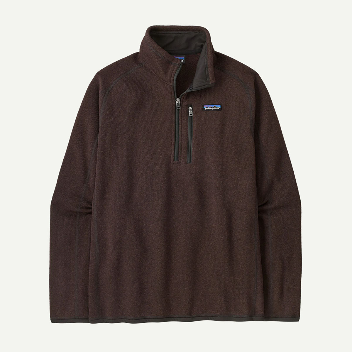 Patagonia Mens Better Sweater 1/4 Zip Den Brown