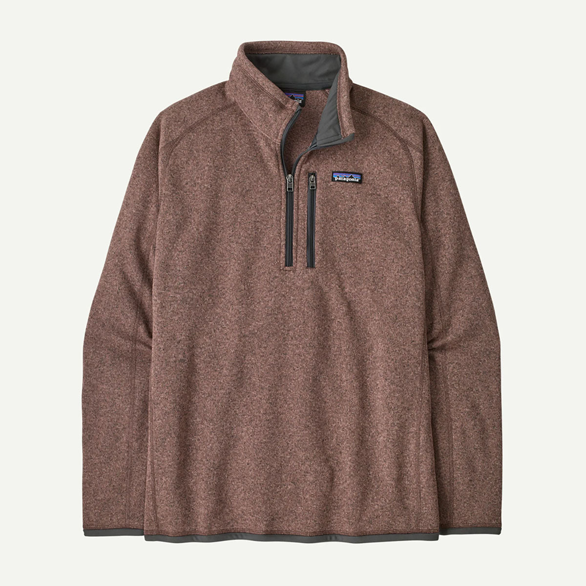 Patagonia Mens Better Sweater 1/4 Zip oonrise Taupe / M
