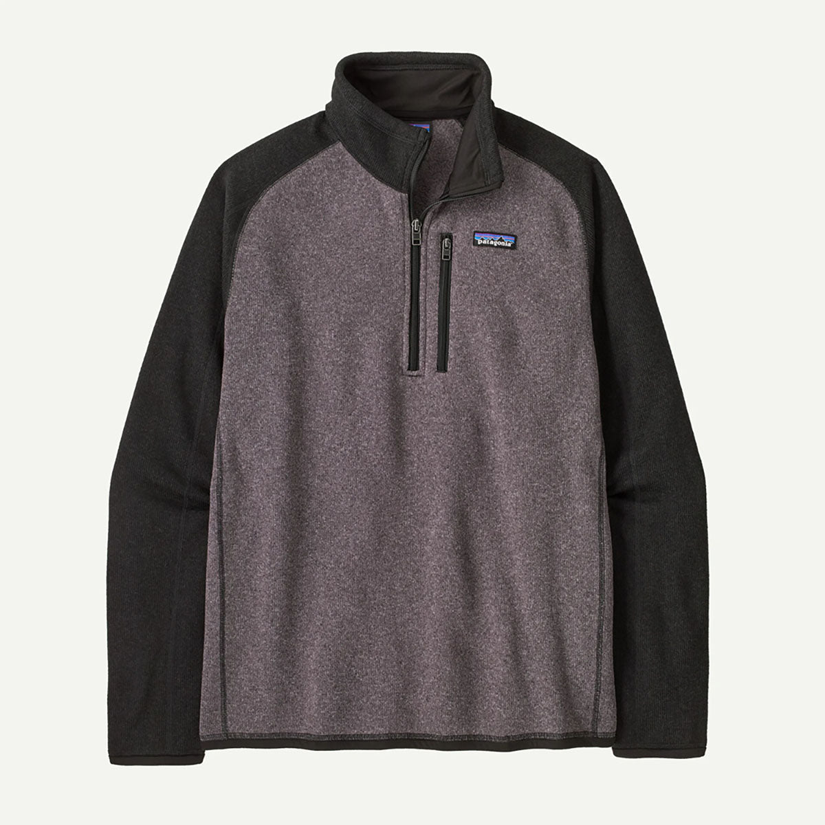Patagonia Mens Better Sweater 1/4 Zip May Grey