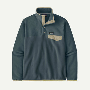 Patagonia Mens Lightweight Synchilla Snap-T Fleece Pullover Summit Blue