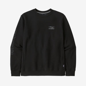 Patagonia Men's '73 Skyline Uprisal Crew Sweatshirt INBK Ink Black