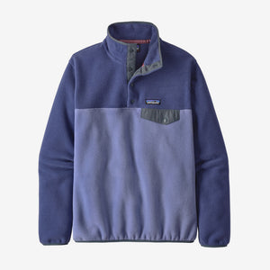 Patagonia Womens Lightweight Synchilla Snap-T Pullover Light Current Blue