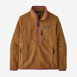 Patagonia Womens Retro Pile Marsupial Nest Brown w/Amaranth Pink