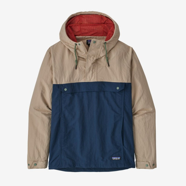 Patagonia Mens Isthmus Anorak TIDB Tidepool Blue