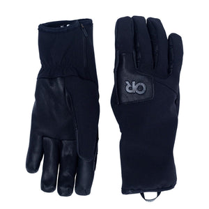 Outdoor Research Mens Stormtracker Sensor Windbloc Gloves Black