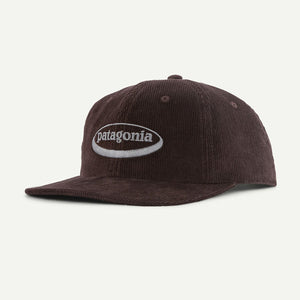 Patagonia Corduroy Cap 95 Oval Logo: Den Brown