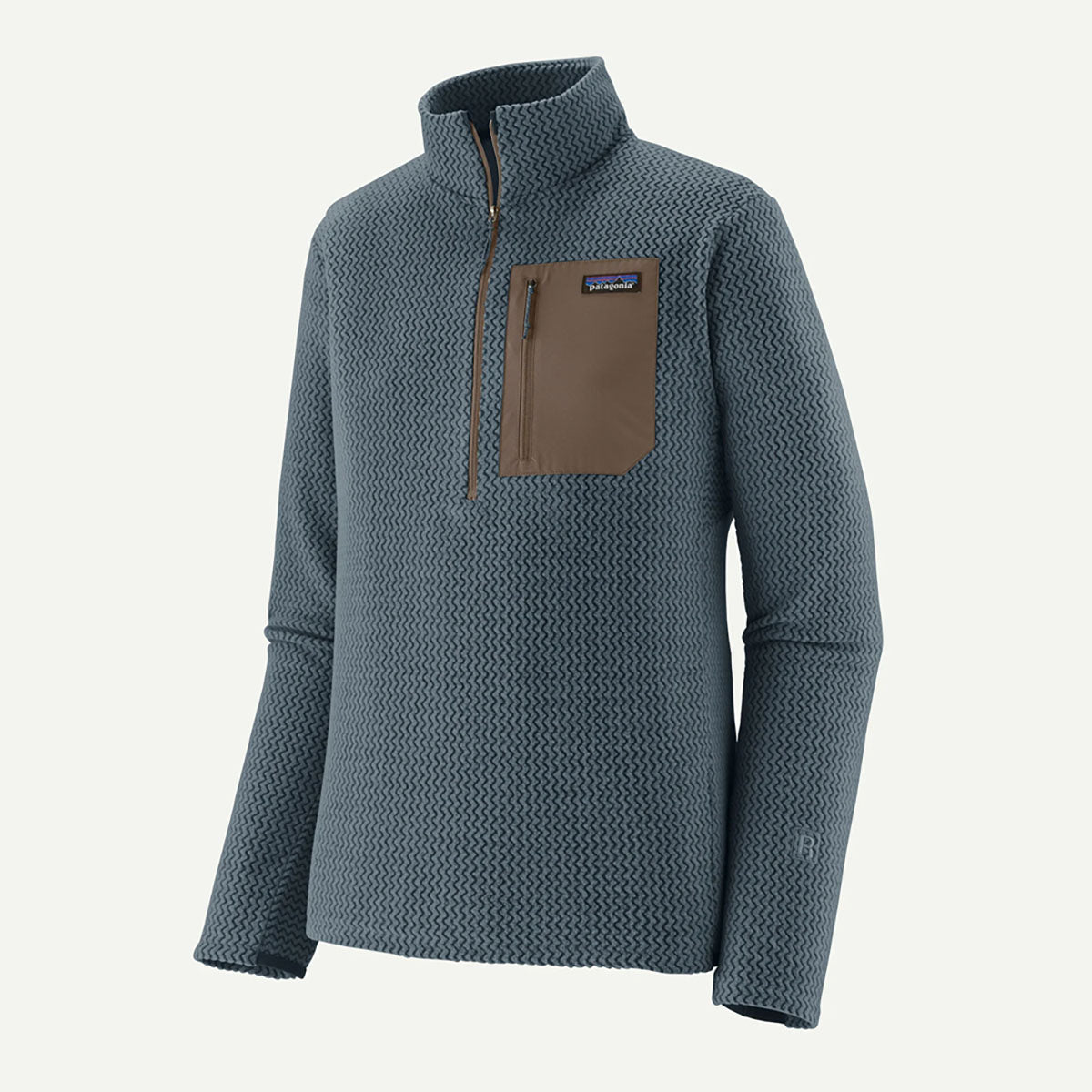 Patagonia Mens R1 Air Fleece Zip Neck Summit Blue