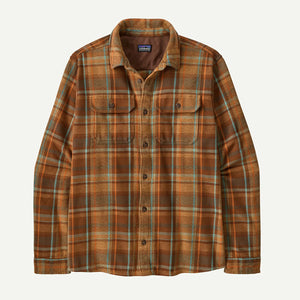 Patagonia Mens Fjord Loft Shirt Avalanche: Berm Brown