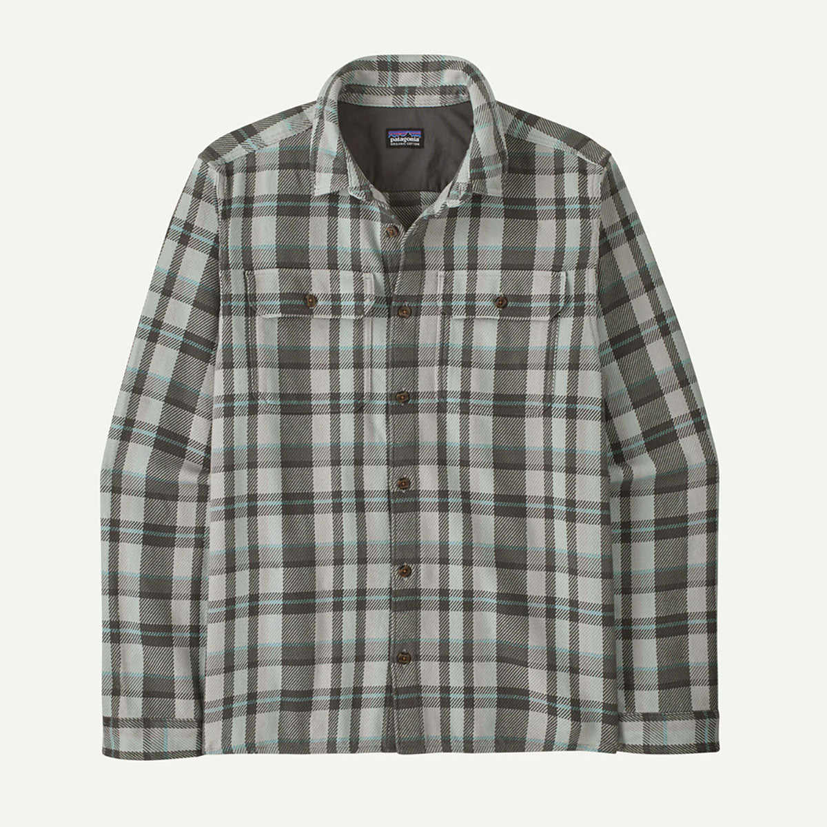 Patagonia Mens Fjord Loft Shirt Fall Line: Salt Grey
