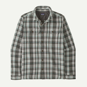 Patagonia Mens Fjord Loft Shirt Fall Line: Salt Grey