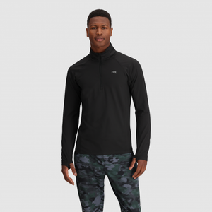 Outdoor Research M Baritone Quarter Zip 0001 Black