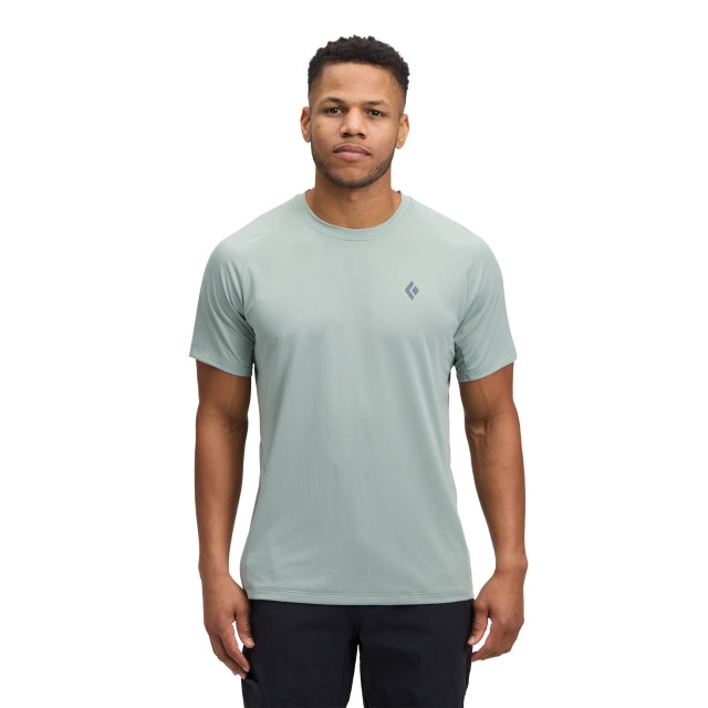 Black Diamond Mens Lightwire Short Sleeve Tech Tee 3061 Agave