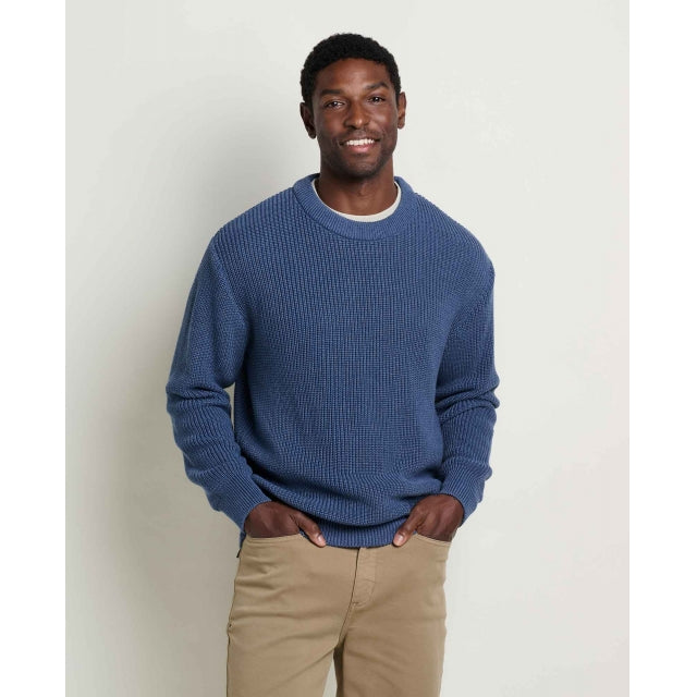 Toad&Co. Mens Butte Crew Sweater 081 Canal
