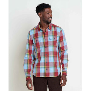 Toad&Co. Men's Ranchero Long Sleeve Shirt 417 Blue Jay