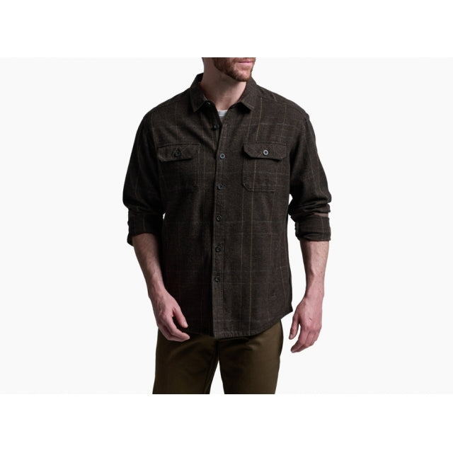Kuhl Mens Deviatr Shirt-Jac DKRO Dark Roast