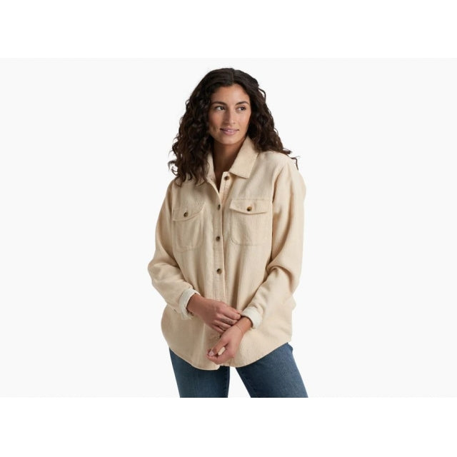 Kuhl W Tallula Cord Shirt EAS Sea Salt / S