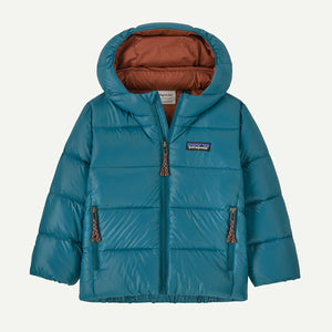 Patagonia Baby Hi-Loft Down Sweater Hoody Glacial Blue