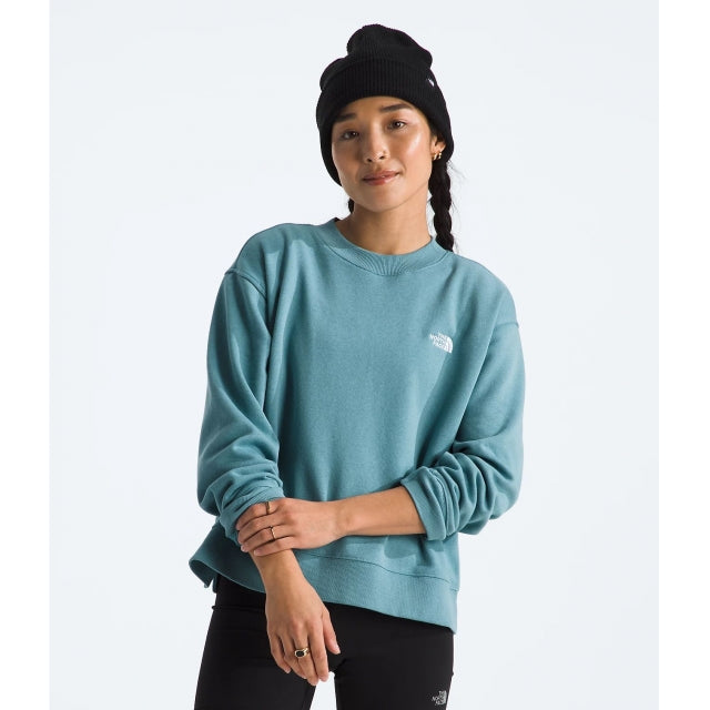 The North Face W Evolution Fleece Crew 1OM Algae Blue