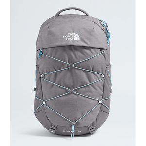 The North Face Womens Borealis 55U Zinc Grey Dark Heather/Powder Blue-NPF