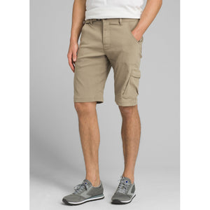 Prana Mens Stretch Zion Short - 10 DKKH Dark Khaki