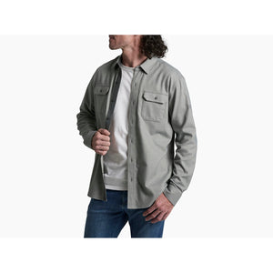 Kuhl Mens Descendr Flannel Shirt Pavement