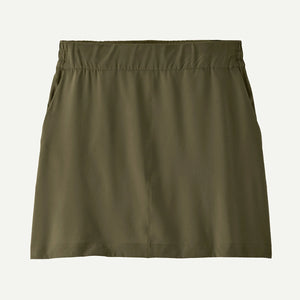 Patagonia Womens Terrebonne Traveler Skort Basin Green