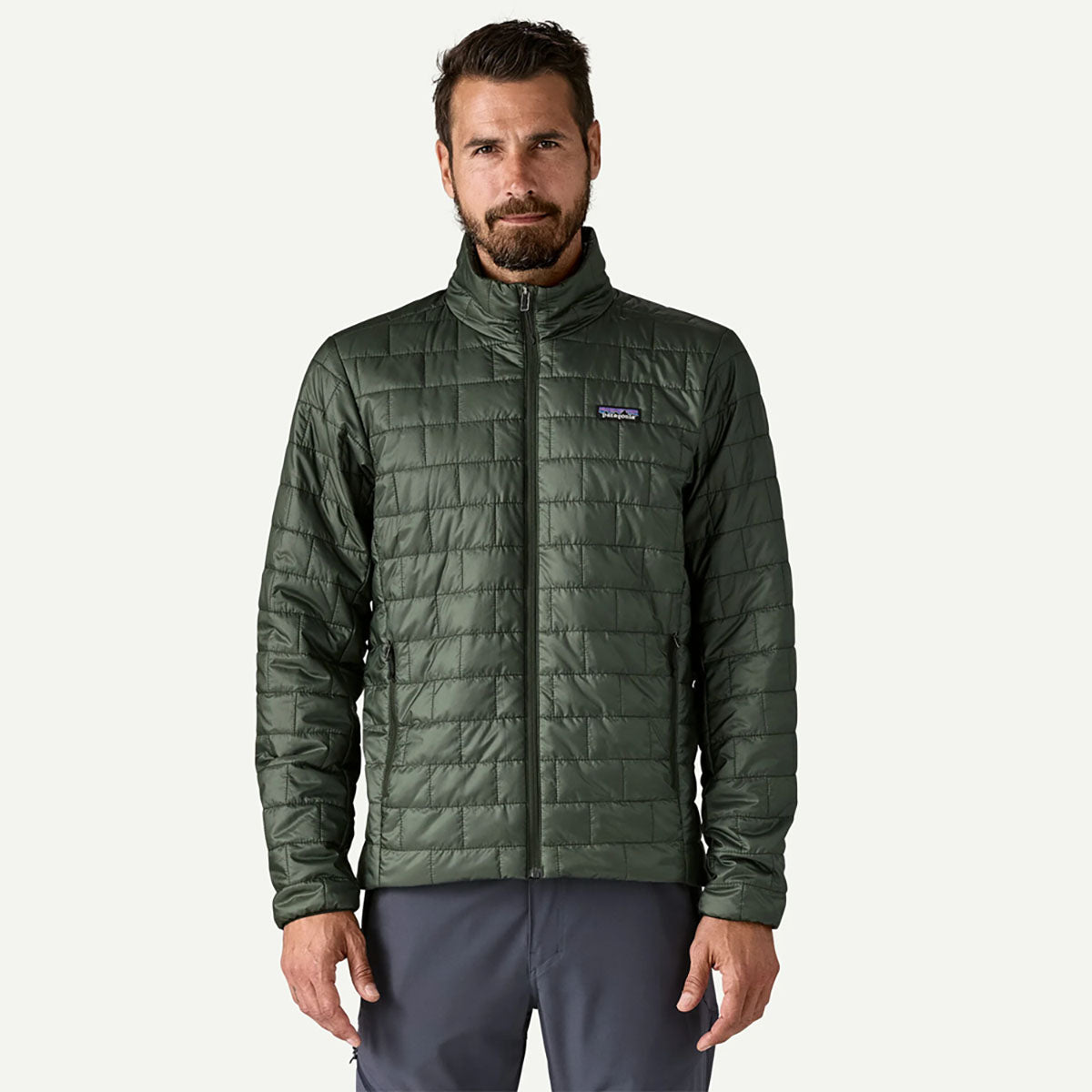 Patagonia Mens Nano Puff Jacket Old Growth Green