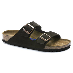 Birkenstock Arizona Soft Footbed Suede Leather - Narrow Mocha