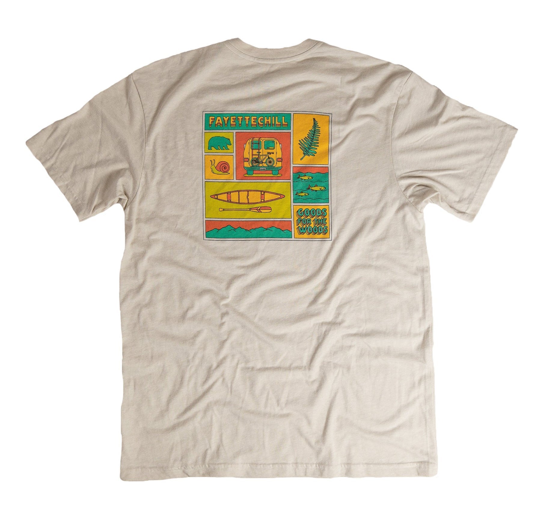 Fayettechill Womens Artifact - SS French Vanilla