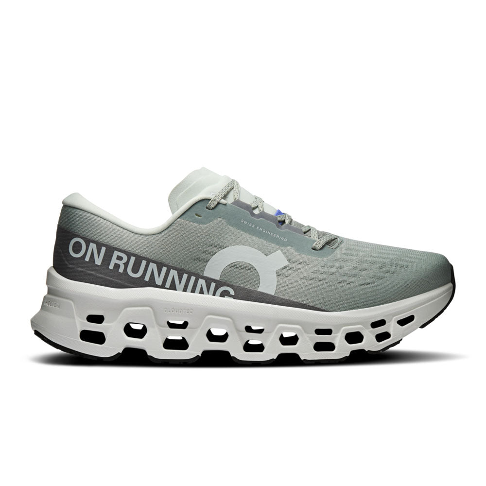 On Running Mens Cloudmonster 3 Tin | Ivory