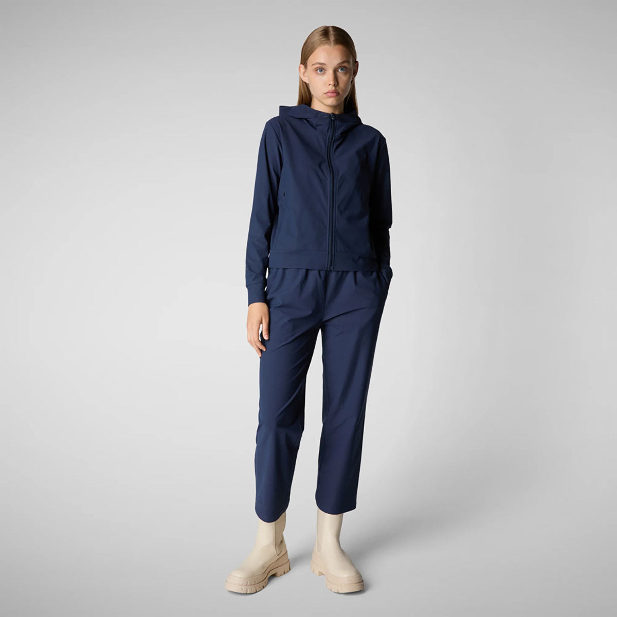 Save the Duck Womens Pear Sweatshirt Navy Blue