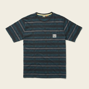 Howler Brothers Men's Jacquard T-Shirt Mescal Stripe: Antique Black