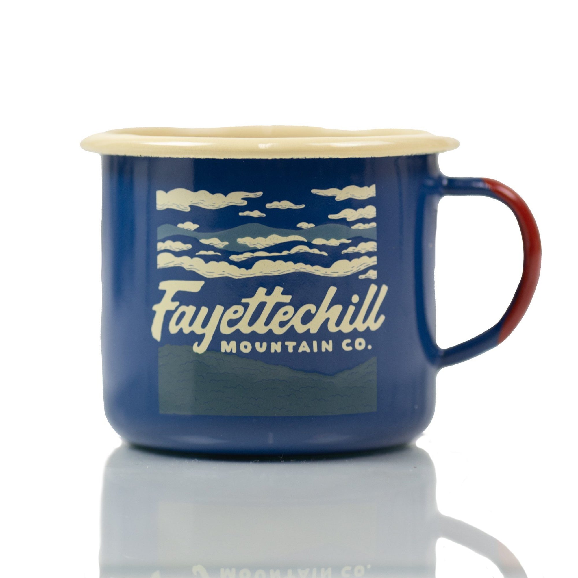 Fayettechill Hwy 45 Mug Blue