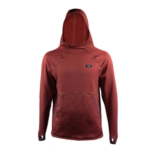Fayettechill Men's Livingston Fleece Pullover Hoody Potter's Clay
