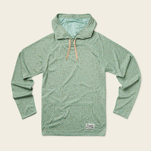 Howler Brothers Men's Loggerhead Hoodie Ecosystem: Isle Green