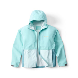 Cotopaxi Womens Cielo Rain Jacket Tide Pool and Surf