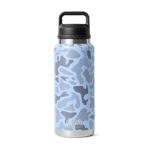 Yeti Rambler 36 oz Bottle with Chug Cap Blue Camo